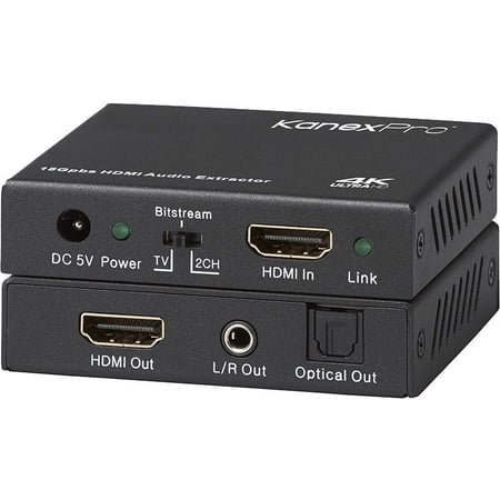 UPC: 0813982021136 | 18Gbps 4K HDMI Audio Extractor with Dolby Atmos
