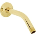 thumbnail image 4 of Westbrass D301-1-01 1/2" IPS x 8" Shower Arm with Flange, Polished Brass, 4 of 8