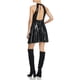 thumbnail image 2 of Free People Womens Film Noir Sequined A-line Tank Top Dress, Negro, 6, 2 of 2