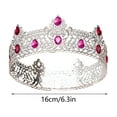 thumbnail image 2 of Bandeau Doré Élégant Rond Bijoux pour Femmes Filles Enfants Fête Mariage Bal Accessoires, 2 of 3