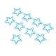 thumbnail image 4 of 100 clips de papel en forma de estrella, proceso de chapado, clips de papel metálicos prácticos a prueba de herrumbre para oficina, color azul, 4 of 12