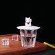 thumbnail image 3 of Tapas transparentes de silicona para vasos de cereza, a prueba de polvo, a prueba de fugas, resistentes al calor, reutilizables Tmvgtek Para estrenar, 3 of 8