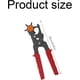 thumbnail image 2 of 1 Hole Punch, Punch Pliers with 6 Punch Sizes, Leather Piece Cutter, Belt Hole Device, for Leather, Belt, Rubber, Ergonomic, Robust and Durable, 2 of 5