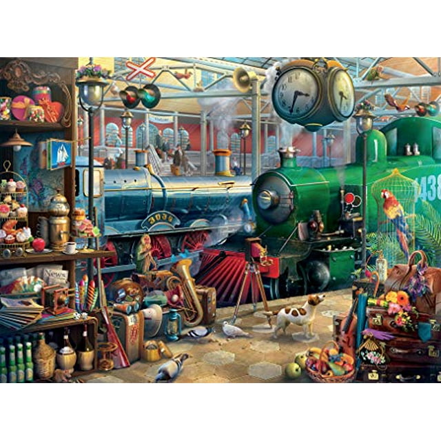 ceaco Buscar y encontrar la estación de tren Puzzle - 1000Piezas Ceaco 21081331692