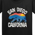 thumbnail image 4 of Inktastic San Diego California Bear Sunset Youth T-Shirt, 4 of 5