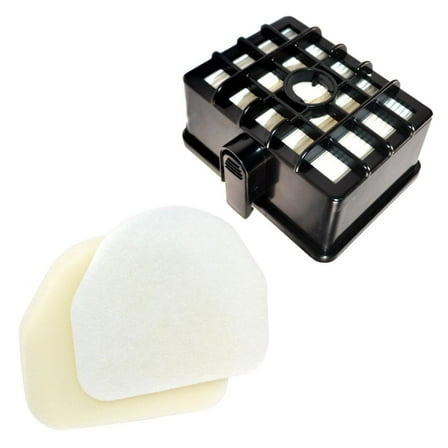 HQRP Filter Kit for Shark Rotator NV450 NV451 / Rocket NV472 NV480 NV480_26 NV481 NV482 Professional Upright Vacuum Cleaner, XHF450 XFF450 Replacement