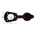 thumbnail image 2 of 2 PiecesFishing rod bracket gasketand Gasket Kit Fit for Flush Mount Rod Holder Kayak Boat Fishing Accessory, 2 of 5