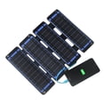 thumbnail image 1 of Labymos 13W 5V Foldable Solar Panel Portable Solar Power Monocrystalline Silicone Solar Charger Mini High, 1 of 7