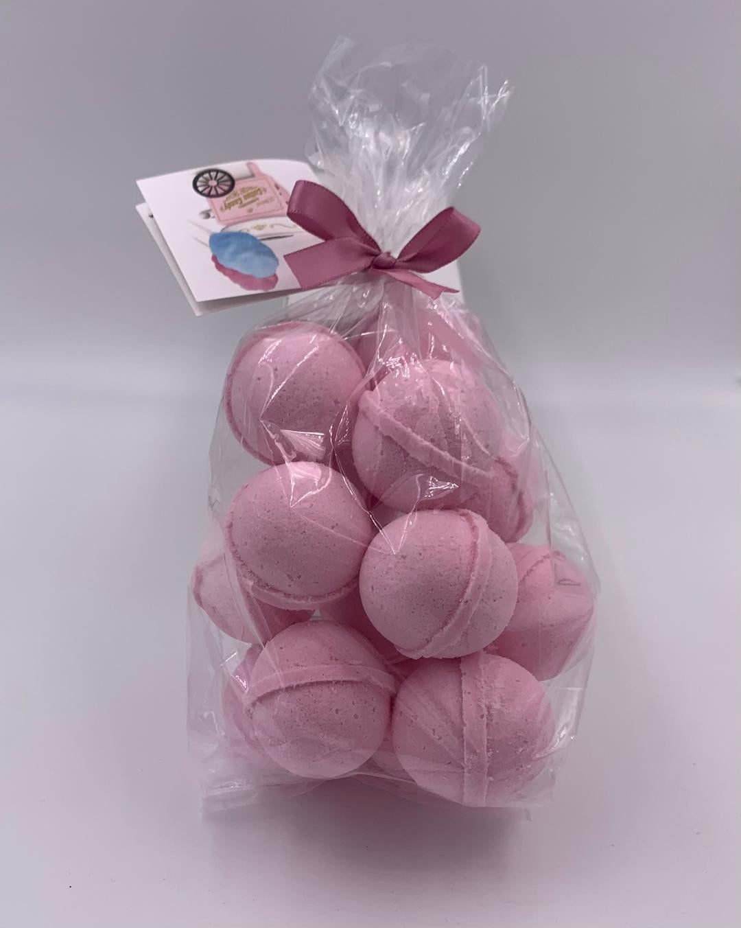 Spa Pure Cotton Candy Bath Bomb with Shea Butter, Ultra Moisturizing (14 Count) Pack of 1