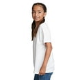 thumbnail image 3 of Next Level T-Shirt à Col Rond en Coton pour Jeunes, m, Blanc, 3 of 3