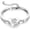Customize, variant on Heart Urn Bracelet for Ashes for Women Men Adjustable Urn Cuff Bracelet for Human Pet Cremation Jewelry