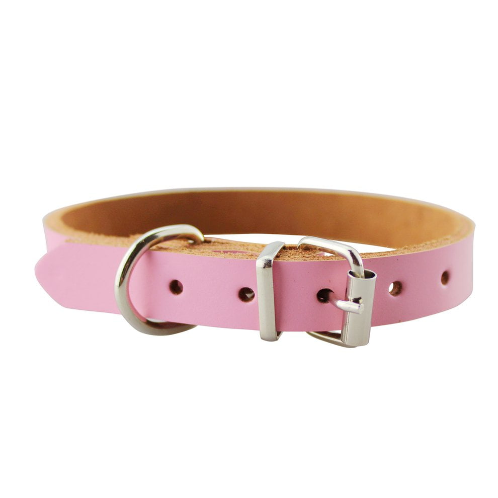 Pure Leather Pet Collar Animal Neck Chain Cats Dogs Comfortable