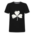 thumbnail image 4 of BLTIBY 2025 St. Patrick's Day Shirts for Men Short Sleeve Round Neck Printed Blouse Fashion Lightweight Casual Pullover Tops Black M, 4 of 4