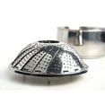 thumbnail image 3 of Silver Stainless Steel Vegetable Steamer - 12In - Ss, 3 of 3