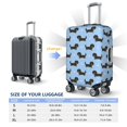 thumbnail image 4 of Fotbe Dachshund Dog Funda Protectora para Equipaje, Antirrayones y Resistente a la Suciedad, Compatible con Maletas de 18 a 32 Pulgadas-Small, 4 of 7