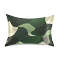 thumbnail image 7 of Yayeee Pillowcase Queen Size Set of 2 Satin Wrinkle Resistant Pillow Case, Black Abstract, 7 of 7