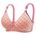 thumbnail image 4 of Kukoosong Push up Bras for Women Fashion Plus Size Women's Print Breathable Underwear Everyday Bras, Sizes M, 4 of 5