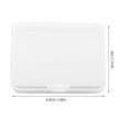 thumbnail image 2 of FELTECHELECTR 3pcs Small Plastic Containers For Double Eyelid Tape Holder Portable Design For Women, 2 of 8