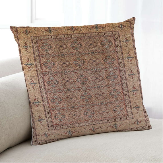 Ahgly Company Indoor Square Mid-Century Modern Throw Pillow, 18 inch by 18 inch