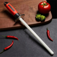 thumbnail image 3 of 10Inch Sharpening Rod Ceramic Sharpener Sharpening Steel Quickly Sharpening System Professional Kitchen Tool, 3 of 7