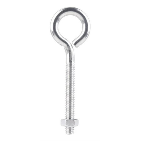 

Hampton 02-3456-445 Bolt Eye Closed with Stainless Steel Hex Nut 0.312 x 4 in. - pack of 5