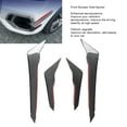 thumbnail image 4 of 2Pcs Front Bumper Canard Splitter Auto Front Bumper Lip Spoiler Car Spoiler Canards Replacement For FY S Lin e 2021-2024, 4 of 7