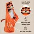 thumbnail image 5 of LazyOne Wearable Hooded Blanket for Kids, Animal Hooded Blanket (Tiger Blanket), 5 of 7