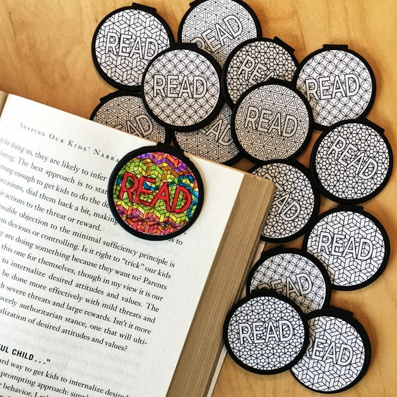 DIY Color Your OWN Bookmarks - 36 Bulk Bookmarks for Kids Girl’s Boys- School Student Incentives – Library incentives – Reading Incentives - Party Favor Prizes - Classroom Reading Awards!