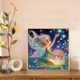 thumbnail image 6 of 5D DIY diamond art painting kit, genie special shape diamond canvas, namely can decompress and relax and can be used for home wall decoration, 6 of 7