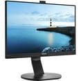 thumbnail image 2 of Philips Brilliance 241B7QPJKEB Webcam Full HD LCD Monitor - 16:9 - Textured Black - 23.8" Viewable - In-plane Switching (IPS) Technology - LED Backlight - 1920 x 1080 - 16.7 Million Colors - 250 Ni..., 2 of 4
