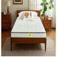 thumbnail image 2 of TwinXL Size 6-Inch Hybrid Mattress – Gel Memory Foam with Individually Pocketed Springs, Medium Firm Feel, Compressed in a Box. Delivers Cool Sleep, Pressure Relief & Motion Isolation, CertiPUR-US Ce, 2 of 14