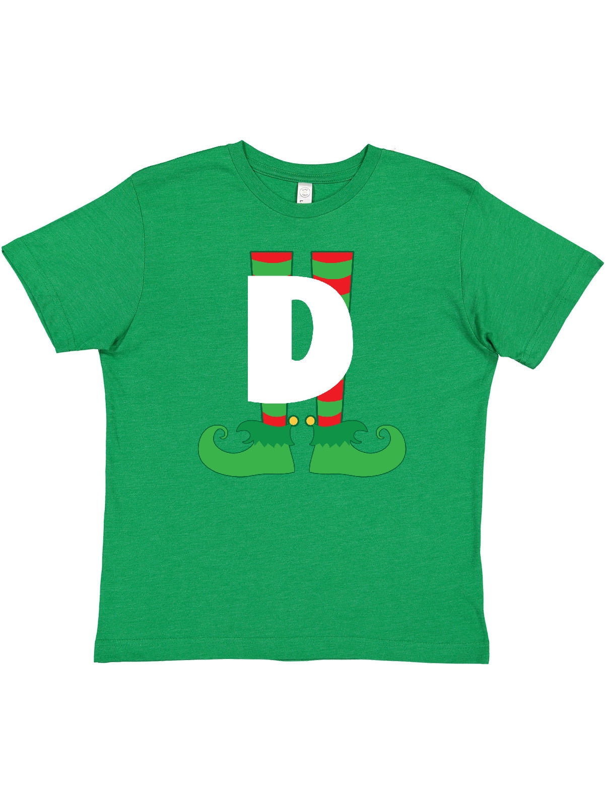 Inktastic Christmas Elf Feet Letter D 