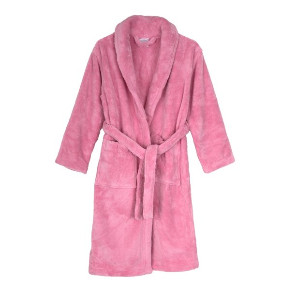 TowelSelections Girls Robe, Kids Plush Shawl Fleece Bathrobe - Walmart.com