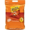 Cheetos Crunchy Cheese Flavored Puffed Snack Chips, 1 oz Bags, 12 Count Multipack