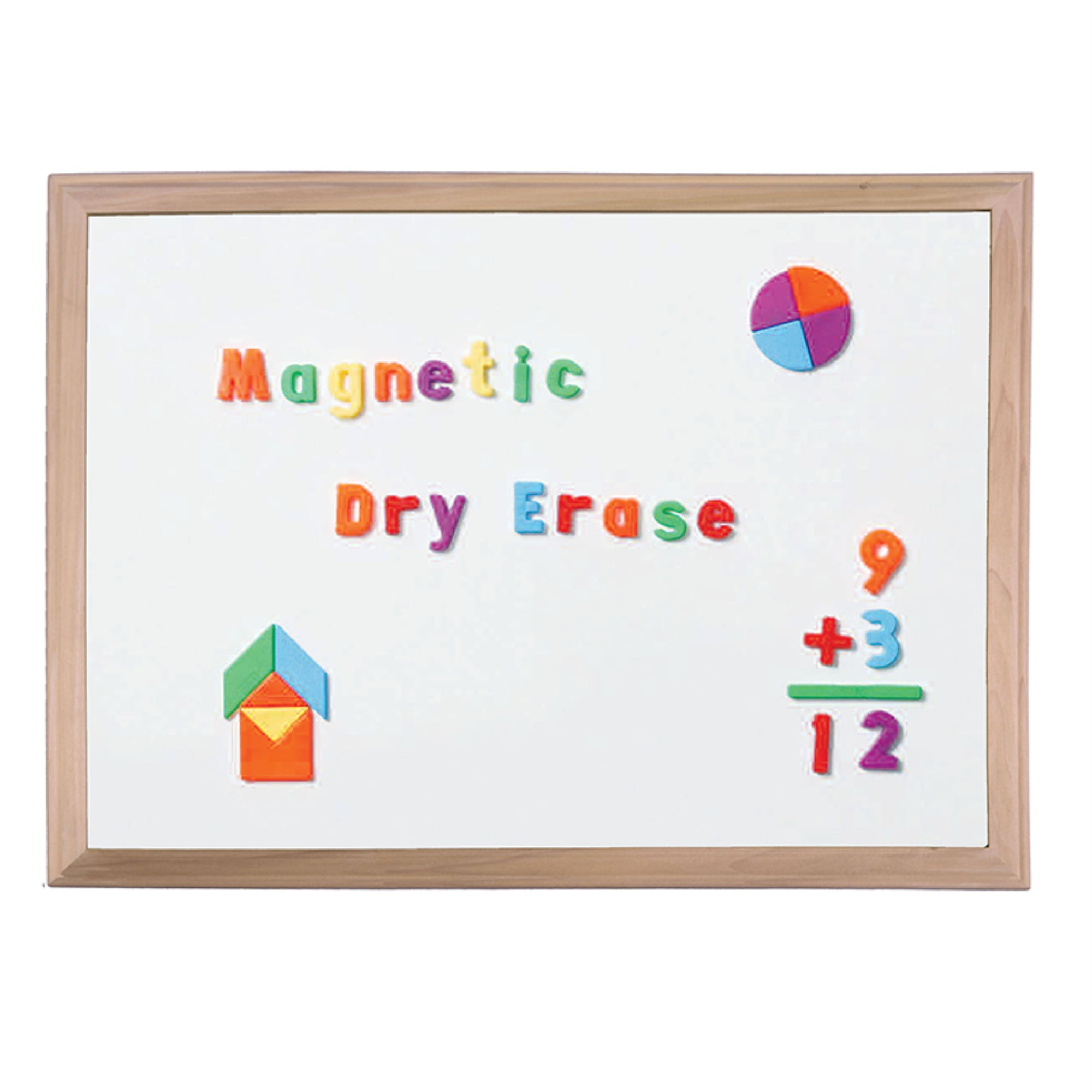 Crestline Products Wood Framed Magnetic Dry Erase Board, 18" x 24"