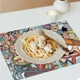 thumbnail image 6 of The Loud House Placemats Set of 4, Decorative Place Mats for Kitchen Table Indoor/Outdoor Washable Placemat Wipeable Dining Table Mats, 6 of 8