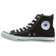 thumbnail image 4 of Converse Chuck Taylor All Star Canvas Hi Top Unisex Sneakers - Black - 4M/6W, 4 of 7