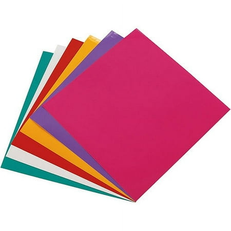 Pazzle Vinyl Sheets 12''X12'', 5/Pkg - Bright