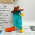 thumbnail image 6 of Perry the Platypus Plush Toys Soft Stuffed Gift Dolls 10'' High For Kids Boys Girls, 6 of 7
