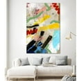 thumbnail image 2 of Giant Art 72x48 Palette 2 Fine Art Giant Canvas Print in Yellow, 2 of 3