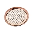 thumbnail image 4 of Cabezal de ducha de lluvia de 8 pulgadas para baño, boquilla de silicona resistente y fácil de instalar, acero inoxidable retro redondo, 4 of 8
