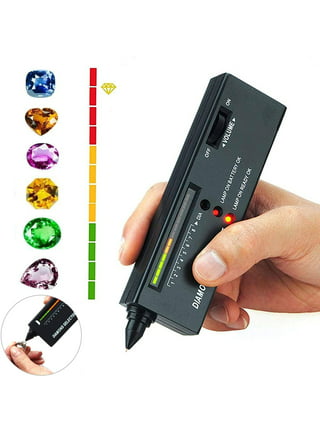  Andy's Orchids High Accuracy Diamond Tester Pen, Jewelry Diamond  Tester Tool, Gem Selector Jewelry Watcher Tool, LED Diamond Indicator  Electronic Gemstone Selector for Jewelry Jade Ruby Stone : Arts, Crafts 