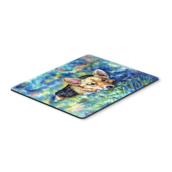 Corgi Tuckered Out Mouse Pad, Hot Pad or Trivet