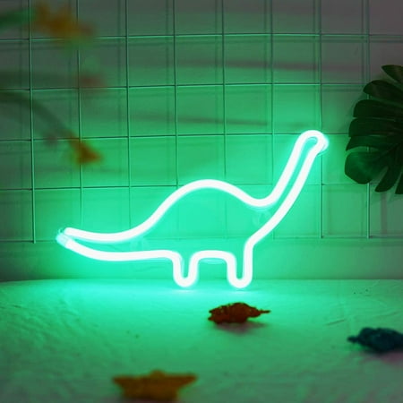 

Wall Light Plug in USB Charge Neon Tube Dinosaur Flamingo Wall Lightning Led Lamp Children s Day Room Night Light for Kid Bar Atmosphere Desk Table Light Dormitory Girl Room Decoration Props
