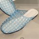 thumbnail image 3 of Mujeres Jelly Flats Se Desliza en Toboganes Malla para La Playa Verano Al Aire Libre (38) Azul, 3 of 9