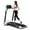 White, variant on Costway 2.25HP Folding Electric Motorized Treadmill With Speaker Red