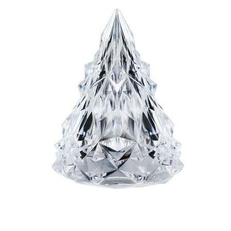 

Shebeky Night Light Exquisite Shape Non-Glaring Plastic Desktop LED Night Lamp Luminous Christmas Tree Party Favor