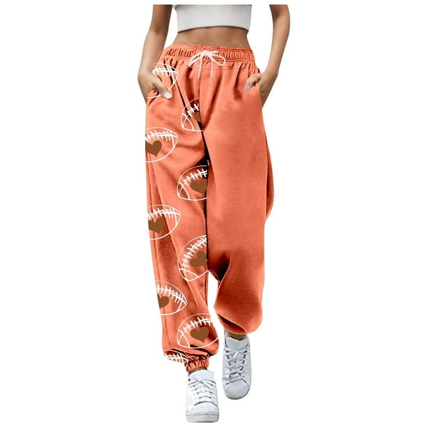 WILLBEST Pantalones Casuales Para Mujer: Elegante Diseño de Cintura Alta Con Bolsillo y Cordón Para Un Ajuste Relajado, Ideales Para Uso Diario y Para Combinar Con Estampados de Halloween.