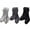 Light Gray+Dark Gray+Black Stockings, variant on Crowdstage Baby Girl Tights Thick Cable Knit Leggings Stockings Cotton Pantyhose for Newborn Infant Toddler ,White,Pink,Gray 3 Pack