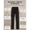 thumbnail image 5 of North 15 Men's Heavy Fleece Sweat Pants with Cargo Pockets-1121-Char-XL, 5 of 9